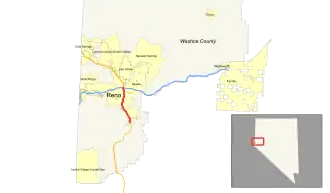 Image illustrative de l’article Interstate 580 (Nevada)