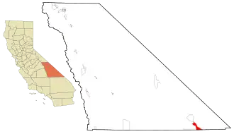 Localisation de Tecopa