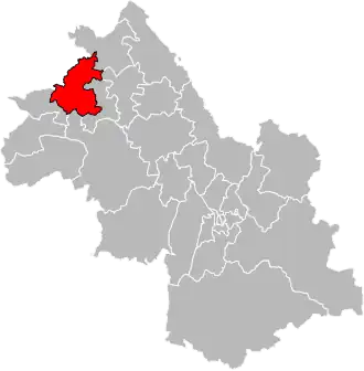 Canton de la Verpillière