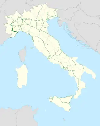 Image illustrative de l’article Autoroute A6 (Italie)