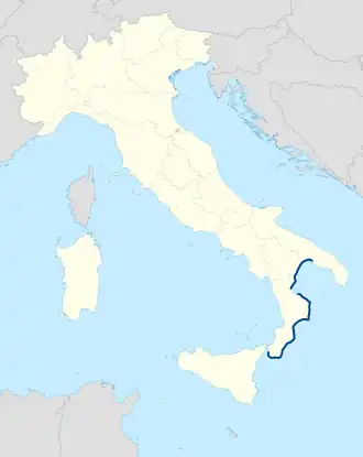 Image illustrative de l’article Route nationale 106 (Italie)