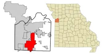 Localisation de Lee's Summit