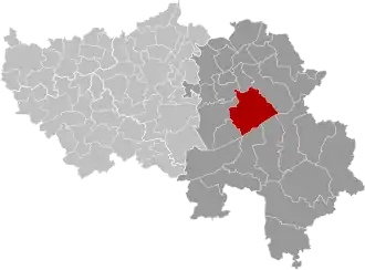 Localisation de Jalhay