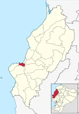 Localisation de Canton de Jaramijó