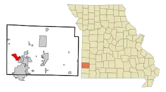 Localisation de Carl Junction