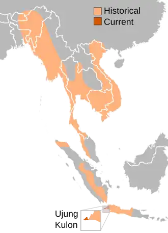 Description de l'image Javan Rhino Range.svg.