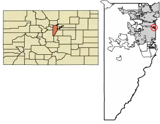 Localisation de Edgewater