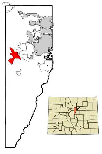 Localisation de Evergreen