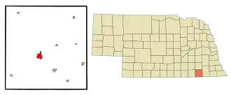 Localisation de Fairbury