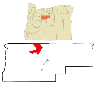 Localisation de Warm Springs