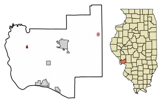 Localisation de Fieldon