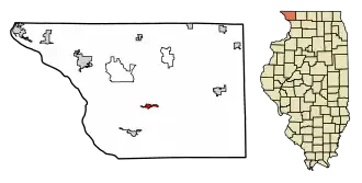 Localisation de Elizabeth