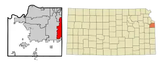 Localisation de Leawood