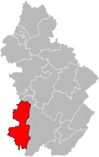 Canton de Saint-Amour