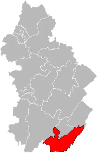 Canton des Coteaux du Lizon