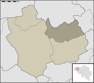 Localisation de Kanegem
