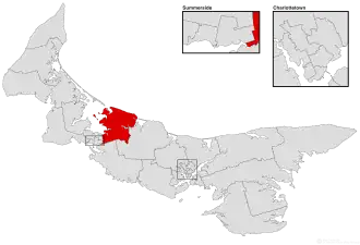 Carte de la circonscription