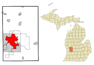 Localisation de Grand Rapids