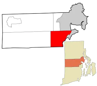Localisation de East Greenwich