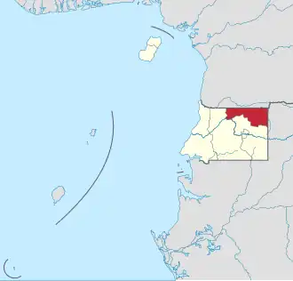 Localisation de Kié-Ntem