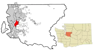 Localisation de Renton