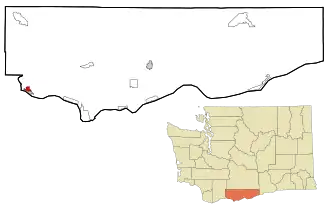 Localisation de White Salmon