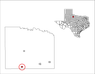Localisation de Knox City