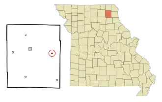 Localisation de Knox City