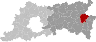 Localisation de Kortenaken