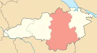 Localisation de Raïon de Kropyvnytskyï