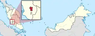 Localisation de Territoire fédéral de Kuala Lumpur