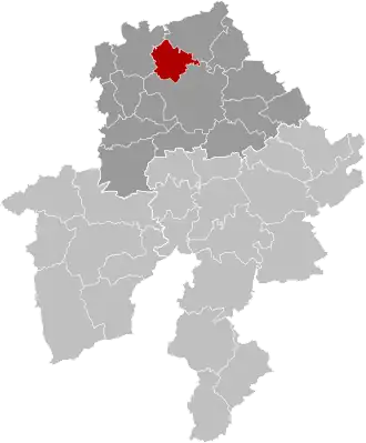 Localisation de La Bruyère