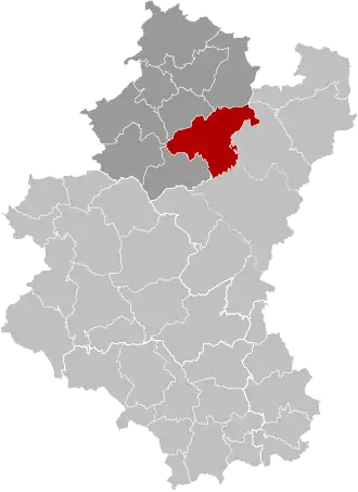 Localisation de La Roche-en-Ardenne