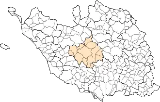 Localisation de La Roche-sur-Yon Agglomération