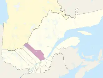 Carte de la circonscription