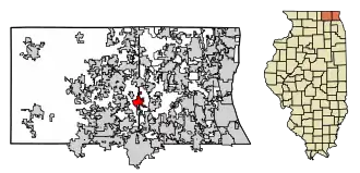 Localisation de Island Lake