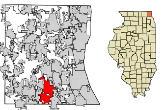 Localisation de Long Grove