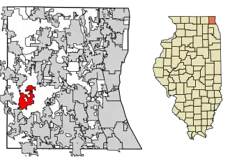Localisation de Wauconda