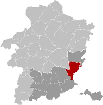 Localisation de Lanaken