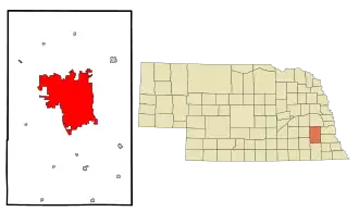 Localisation de Lincoln