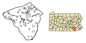 Localisation de Akron