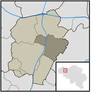 Localisation de Landegem