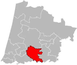 Canton de Coteau de Chalosse