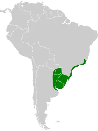 Description de l'image Laterallus leucopyrrhus map.svg.