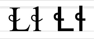 Image illustrative de l’article Ɬ