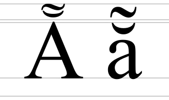 Image illustrative de l’article Ẵ