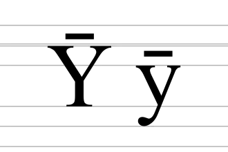 Image illustrative de l’article Ȳ