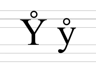 Image illustrative de l’article Y̊