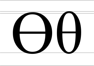 Image illustrative de l’article Thêta latin