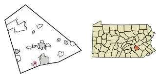 Localisation de Mount Gretna